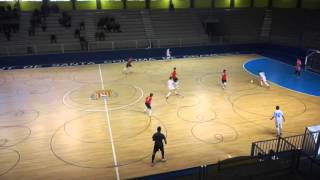 Tiki taka futsal 26 passes under pressure [upl. by Nosyk]