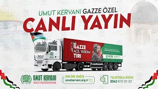 UMUT KERVANI GAZZE ÖZEL CANLI YAYIN UMUTKERVANIVAKFI  REHBER TV CANLI ZINDİ LİVE 2023 [upl. by Sirromaj621]