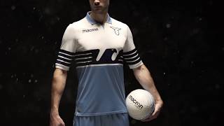 Macron amp SS Lazio new home jersey 20182019 [upl. by Eyahsal]