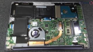 Asus VivoBook X510UF Notebook M2 SSD Upgrade Liton Reviews [upl. by Hara]