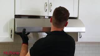 Kitchen Extractor Hood Installation  How to Install a Kitchen Extractor Hood [upl. by Delmore]