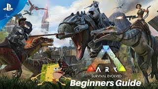 ARK Survival Evolved PS4 Day 1 Beginners guide [upl. by Daniyal811]