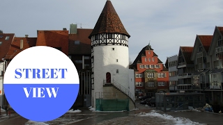 STREET VIEW Albstadt auf der Schwäbischen Alb in GERMANY [upl. by Esined]