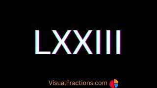 73 in Roman Numerals [upl. by Jacobba]