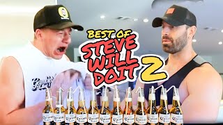 SteveWillDoIt Craziest Moments  NELK  Compilation PART 2 [upl. by Oedama]