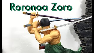 Megahouse Variable Action Heroes VAH One Piece RORONOA ZORO Action Figure Review PIRATE HUNTER ZORO [upl. by Jemima]