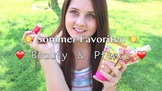 Sommer BEAUTY MUSTHAVES  Sommerfavoriten 2014 [upl. by Rebekah158]