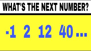 Whats The Next Number In The Sequence  Target Sequence  Non Seq  1 2 12 40   Purdue Math [upl. by Lawan]