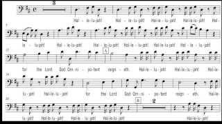 Hallelujah  Singing for Dummies Bass Scores Vocal Handel Messiah [upl. by Noyrb567]