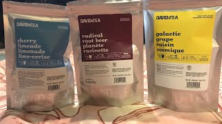 DavidsTea Iced Tea unboxing [upl. by Acnaiv]