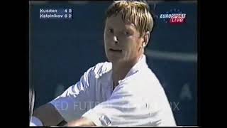 GUSTAVO KUERTEN VS YEVGENY KAFELNIKOV US OPEN QF 2001 HIGHLIGHTS [upl. by Shewmaker]