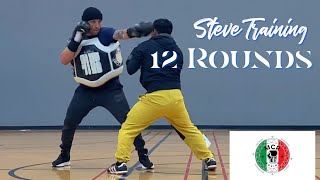 Working on Boxing Skills with Steve [upl. by Willis]