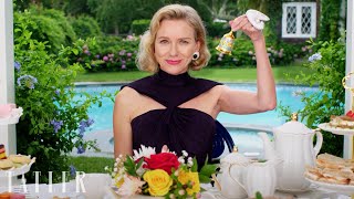 Naomi Watts Takes On The Ultimate British Quiz  Tea with Tatler [upl. by Jessee]