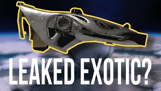 Destiny 2 LEAKED EXOTIC LEAKED NEW ORNAMENTS [upl. by Ahcarb353]