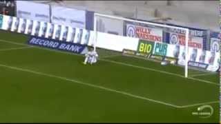 Amazing goal by Amido Baldé vs Zulte Waregem 130914 [upl. by Garrity]