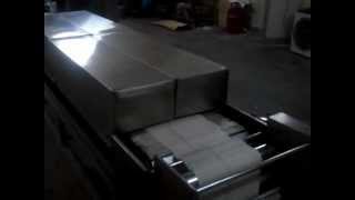 spring rollSamosa pastry sheeter dough caladering nan katai machinemp4 [upl. by Wyon]