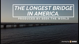 The Longest Bridge in the United States Lake Pontchartrain Causeway [upl. by Ain922]