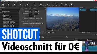 Kostenloses VideoschnittProgramm Herunterladen und Installieren  SHOTCUT für YouTuber  Einsteiger [upl. by Shatzer]