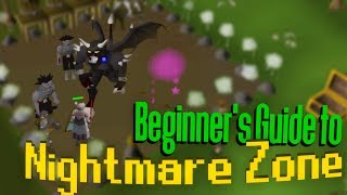 Beginners Guide to Nightmare Zone OSRS [upl. by Nairrad]