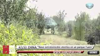 quotNAVE EXTRATERRESTREquot ATERRIZA EN CHINA 4 ENERO 2013 EXPLICACIÓN [upl. by Adrial]