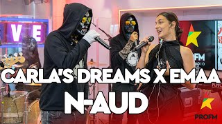 Carlas Dreams x EMAA  Naud  PROFM LIVE Session [upl. by Soluk162]