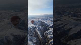 📍Turkey Hot air balloon turkey adventure sky fyp travel travelvlog vlog shorts tourism art [upl. by Adidnere]