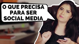 O QUE PRECISA PARA SER SOCIAL MEDIA  Wanessa Castro [upl. by Anoblav]