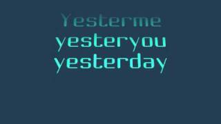 YESTERME YESTERYOU YESTERDAY  STEVIE WONDER [upl. by Stanwinn]