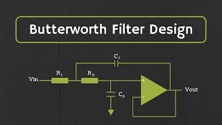 Butterworth Filter  Design of Low Pass and High Pass Filters [upl. by Medwin]