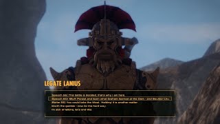 Using Joshua Grahams fate to decieve Legate Lanius Ulysses Speech Route  Fallout New Vegas [upl. by Karilynn]