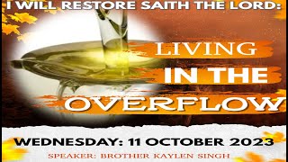 I Will Restore Saith The Lord Living In The Overflow The Family Part 67 [upl. by Enael]