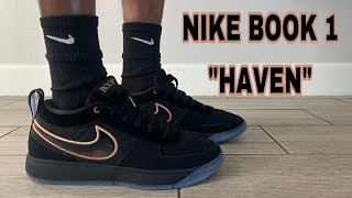 NIKE BOOK 1 “HAVEN” 2024 REVIEW amp ON FEET FOR SURE THE BEST COLOR WAY SO FAR ARIZONA LOVES THESE [upl. by Devon125]