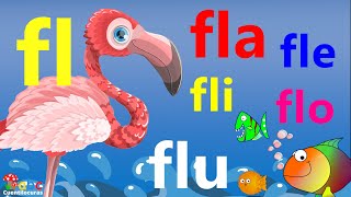 Fla fle fli flo flu  Aprendizaje interactivo con recursos didácticos [upl. by Jandy662]