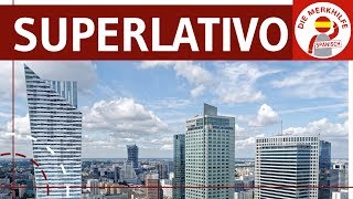 El superlativo  Relativer amp absoluter Superlativ in Spanisch  Bildung Ausnahmen amp Beispiele [upl. by Care]