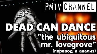 Перевод песни The Ubiquitous Mr Lovegrove Dead Can Dance  PMTV Channel [upl. by Aniuqaoj448]