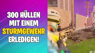 Hüllenausrottung Sturmgewehr  300 Hüllen erledigen  Fortnite Rette die Welt [upl. by Neelyar]