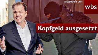 MontanaBlack setzt „Kopfgeld“ auf Einbrecher aus – Anwalt Solmecke reagiert [upl. by Gertruda707]