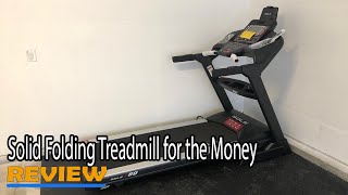 Sole F80 Foldable Treadmill Review  Solid Folding Treadmill for the Money [upl. by Ardni]