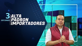 3 Opciones Para Solucionar Error Del Alta Al Padrón De Importadores  Logística  Ecommerce  SG [upl. by Vel]