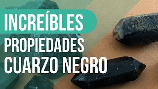 CUARZO NEGRO significado ✨ ¡Descubre sus PODEROSAS PROPIEDADES [upl. by Ateekan]