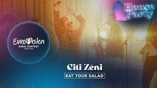 Citi Zēni  Eat Your Salad Live  Latvia 🇱🇻  Eurovision House Party 2022 [upl. by Lovash]