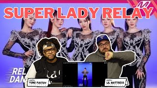 GIDLE  Super Lady Relay Dance Reaction [upl. by Uohk]