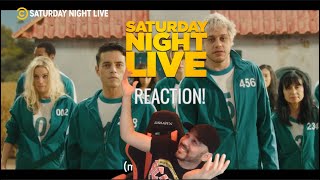 SNL quotThe Squid Gamequot REACTION [upl. by Jarrett]