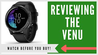 ✅ GARMIN VENU GOLF WATCH An HONEST Review [upl. by Nnaharas]