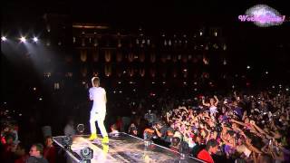 Justin Bieber  One Less Lonely Girl En El Zocalo De México Oficial HD [upl. by Telfore800]