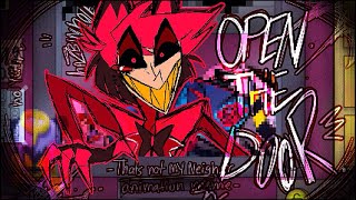 Open the Door  thats not my neighbor HAZBIN HOTEL  animation meme [upl. by Leumek912]