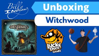 Destinies Witchwood Expansion Unboxing from Lucky Duck Games [upl. by Nordek]