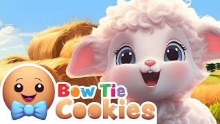 Counting Farm Animals  Toddlers Learning to count  Bow Tie Cookies [upl. by Nyloj]