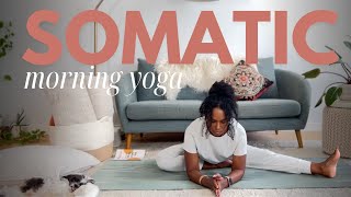 Somatic Yoga  Gentle and Mindful Morning Somatic Exercises  20 minutes [upl. by Leimaj392]