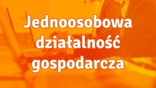 Jednoosobowa działalność gospodarcza  czy prowadzenie firmy jest trudne [upl. by Shara]